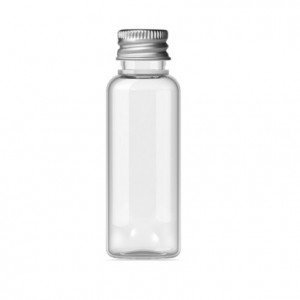 25 ml bottle with aluminum cap