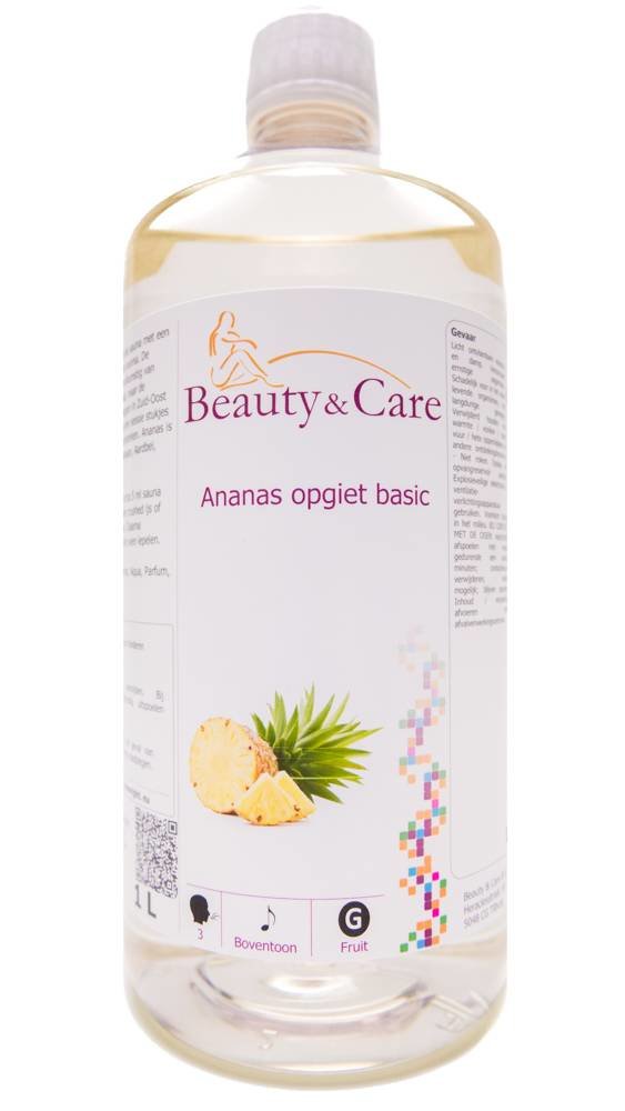 Beauty & Care Ananas arôme sauna de base 1 litre Beauty & Care Ananas arôme sauna de base 1 litre