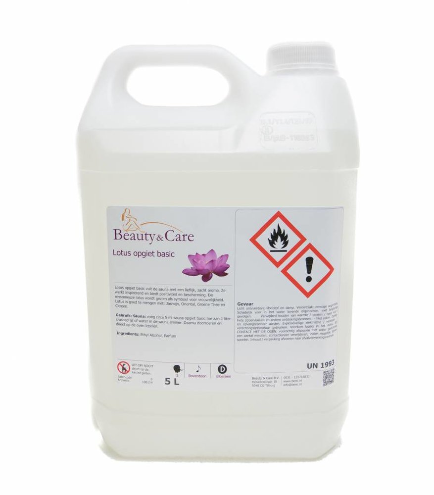 Beauty & Care Lotus sauna aroma basic Beauty & Care Lotus sauna aroma basic