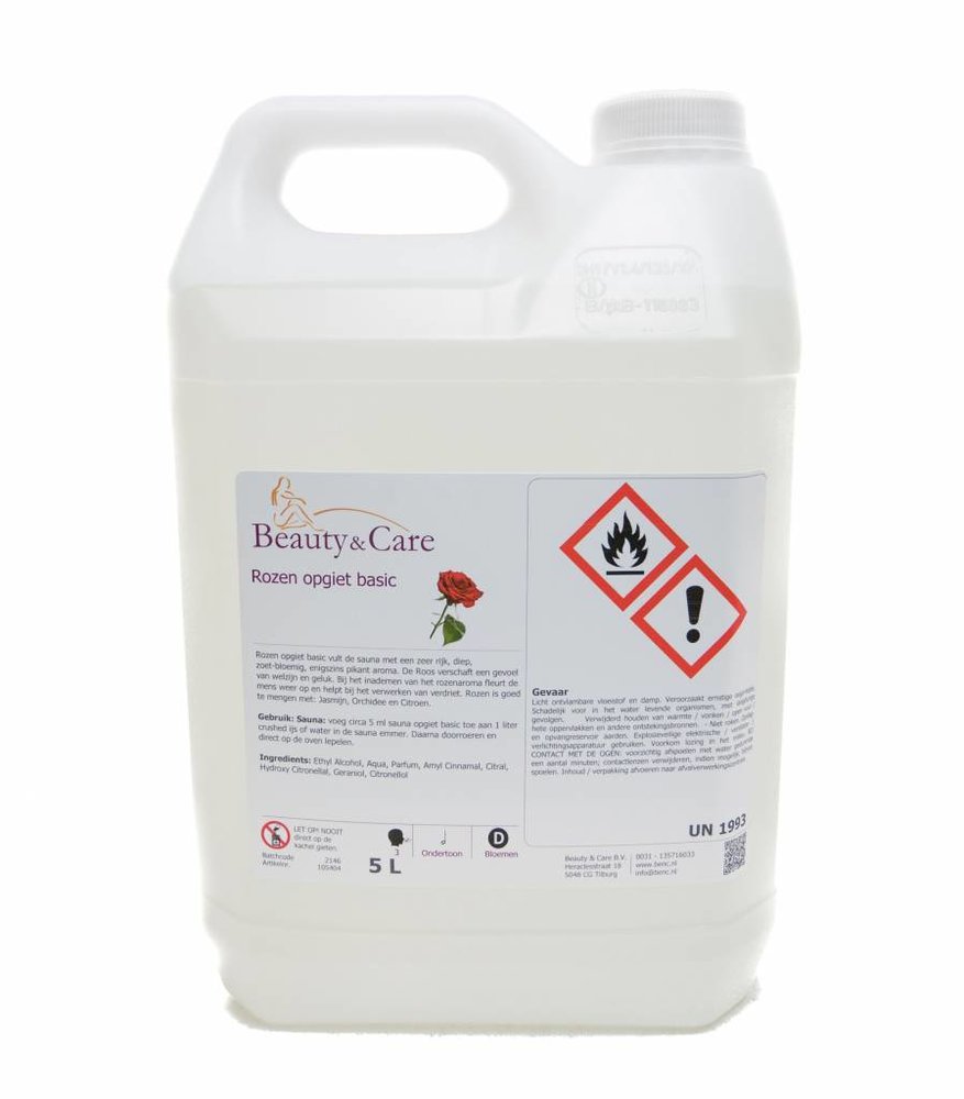 Beauty & Care Roses arôme sauna de base Beauty & Care Roses arôme sauna de base