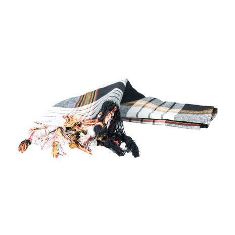 Beauty & Care Pestemal schwarz kariert 170 x 80 cm Beauty & Care Pestemal schwarz kariert 170 x 80 cm