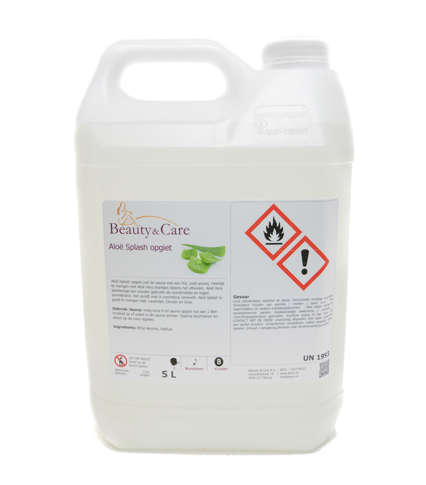Beauty & Care Aloe Splash sauna aroma Beauty & Care Aloe Splash sauna aroma