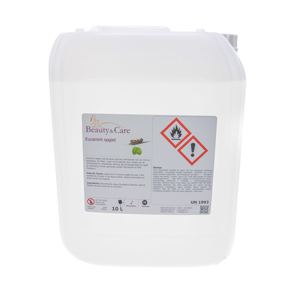 Beauty & Care Eucalyptus Munt sauna opgiet Beauty & Care Eucalyptus Munt sauna opgiet
