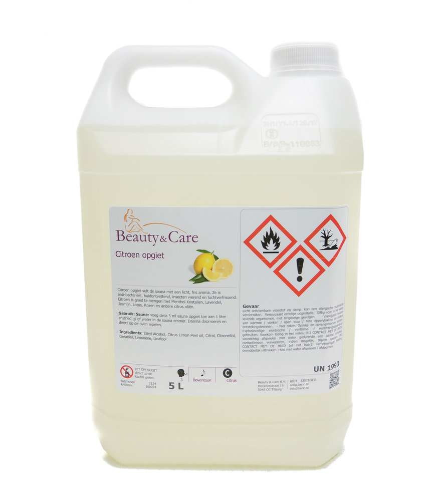 Beauty & Care Citroen opgiet Beauty & Care Citroen opgiet