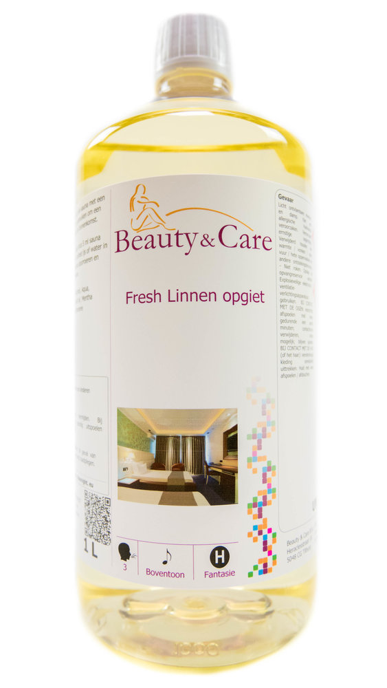 Beauty & Care Fresh Linen sauna aroma 1 liter