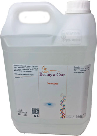 Beauty & Care Demiwater 5 liter can