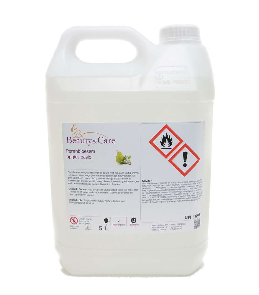 Beauty & Care Fleur de poirier arôme sauna de base Beauty & Care Fleur de poirier arôme sauna de base