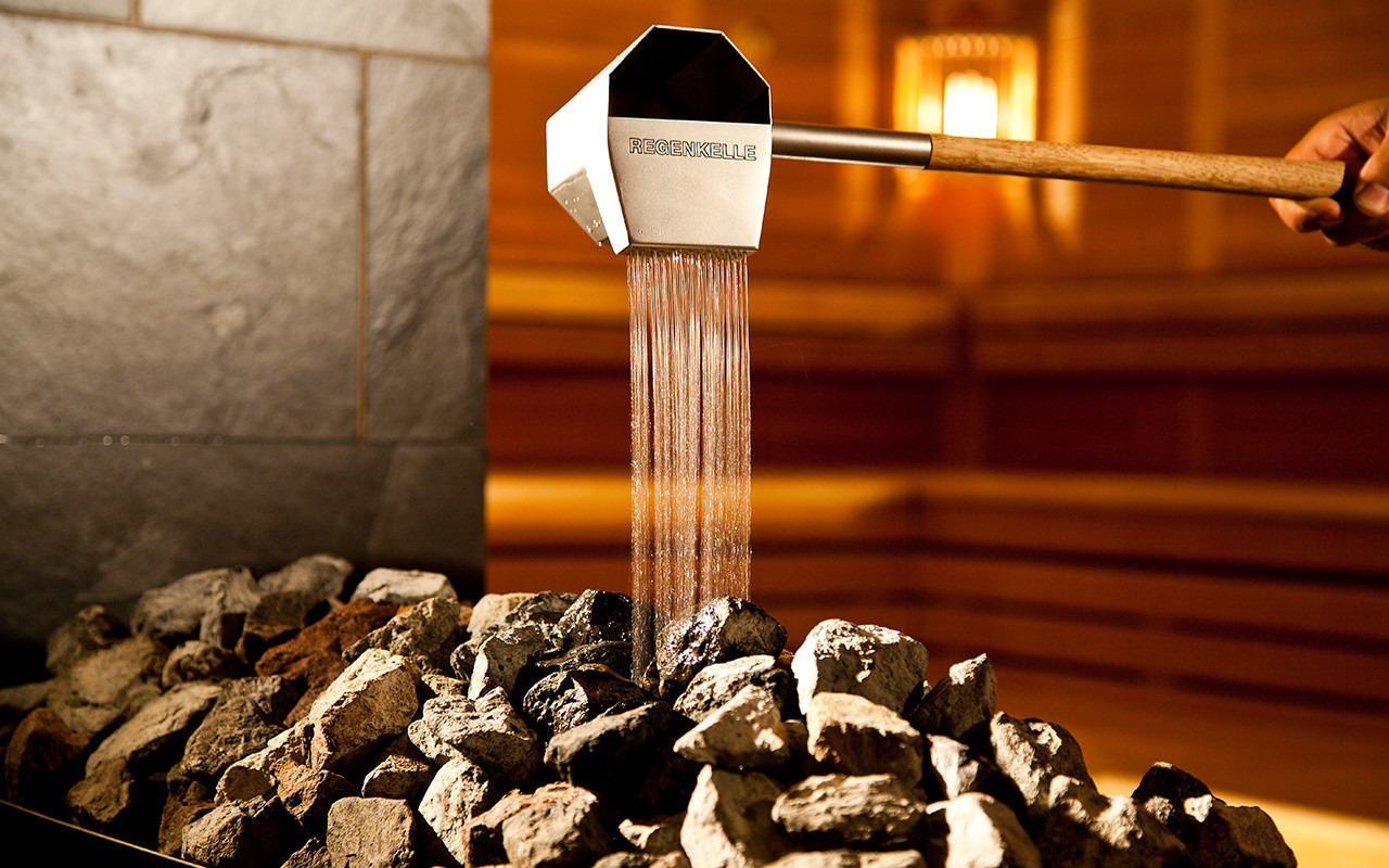 Saunagut Regenkelle Eiche Saunagut Regenkelle Eiche