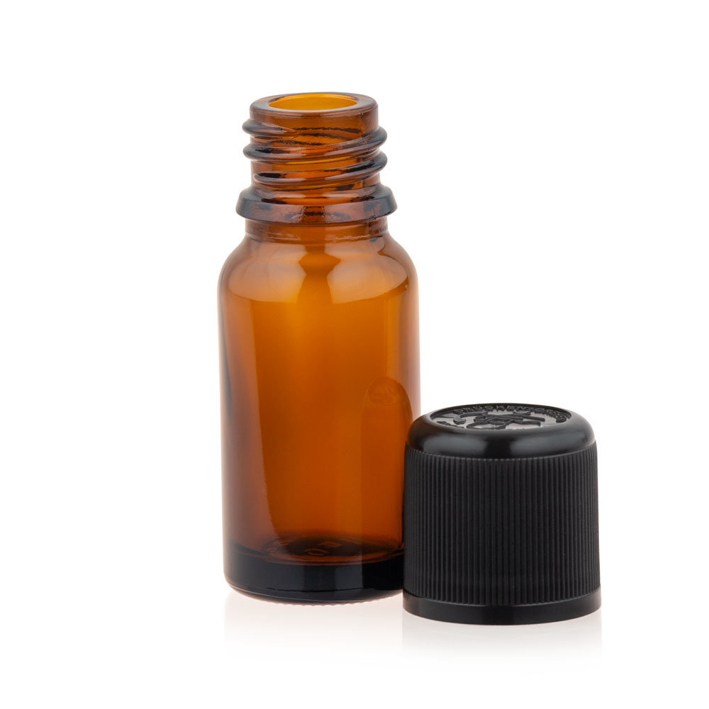 Bouteille en verre ambré pour huile essentielle – Clinique
