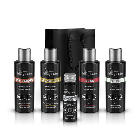 Beauty & Care Sauna Gold Geschenkpaket M Beauty & Care Sauna Gold Geschenkpaket M