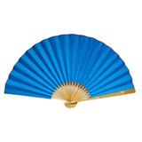 Beauty & Care Eventail Chinois Bleu 100 cm Beauty & Care Eventail Chinois Bleu 100 cm