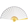 Eventail Chinois Blanc 100 cm Eventail Chinois Blanc 100 cm