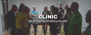 Clinic sauna aroma and essential oils