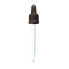 Pipette pour flacon 100 ml verre brun Pipette pour flacon 100 ml verre brun