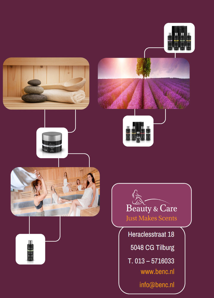 Beauty & Care Klinik-Saunaaufguss und ätherische Öle Beauty & Care Klinik-Saunaaufguss und ätherische Öle