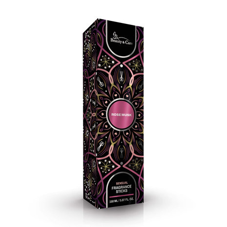 Beauty & Care Rozenmusk geurstokjes Beauty & Care Rozenmusk geurstokjes