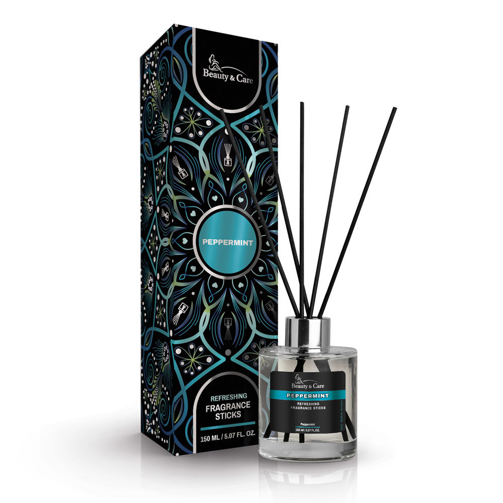 Beauty & Care Pepermunt geurstokjes Beauty & Care Pepermunt geurstokjes