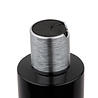 Beauty & Care Disctop brushed alu / zwarte dop 24/410 Beauty & Care Disctop brushed alu / zwarte dop 24/410