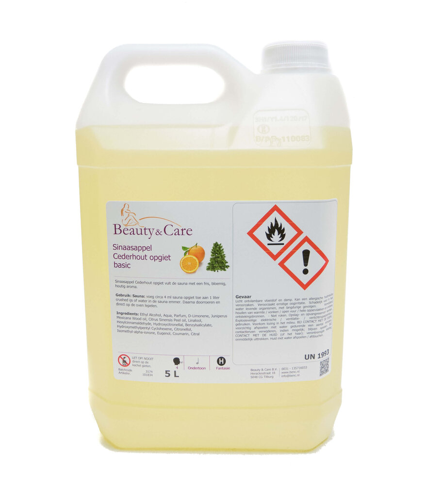 Beauty & Care Orangen- und Zedernholz aufguss basis Beauty & Care Orangen- und Zedernholz aufguss basis