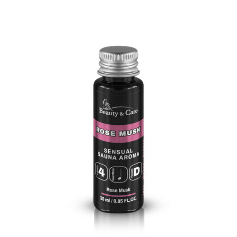Beauty & Care Musc Rose arôme sauna Beauty & Care Musc Rose arôme sauna