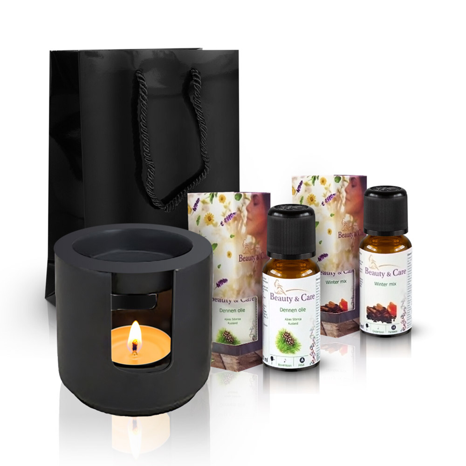 Coffret aromathérapie - Huiles essentielles pour l'hiver - Formule beauté