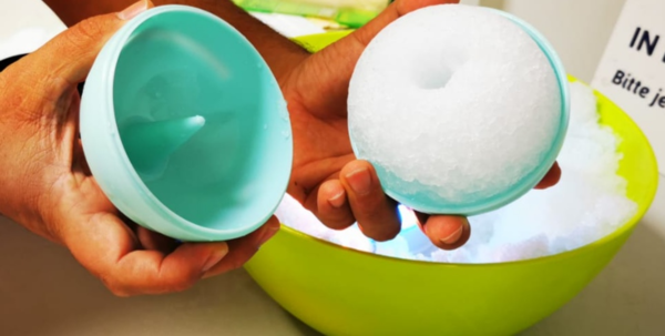 Saunagut Boule de glace avec entonnoir en plastique