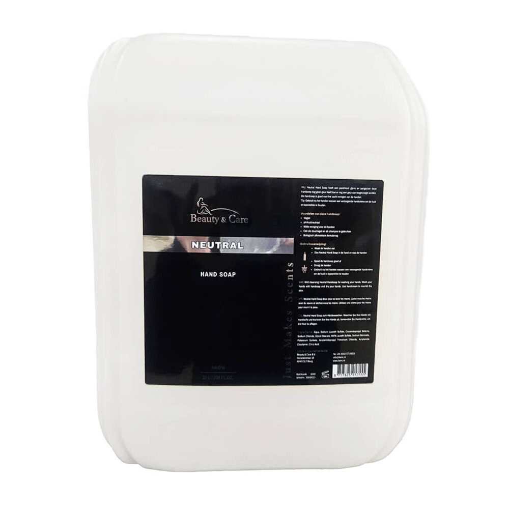 Beauty & Care Neutrale handzeep 10 liter Beauty & Care Neutrale handzeep 10 liter