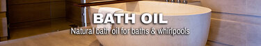 Bath oil for baths and whirlpools