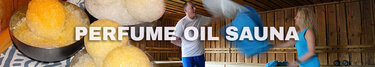 Perfume oil for the sauna