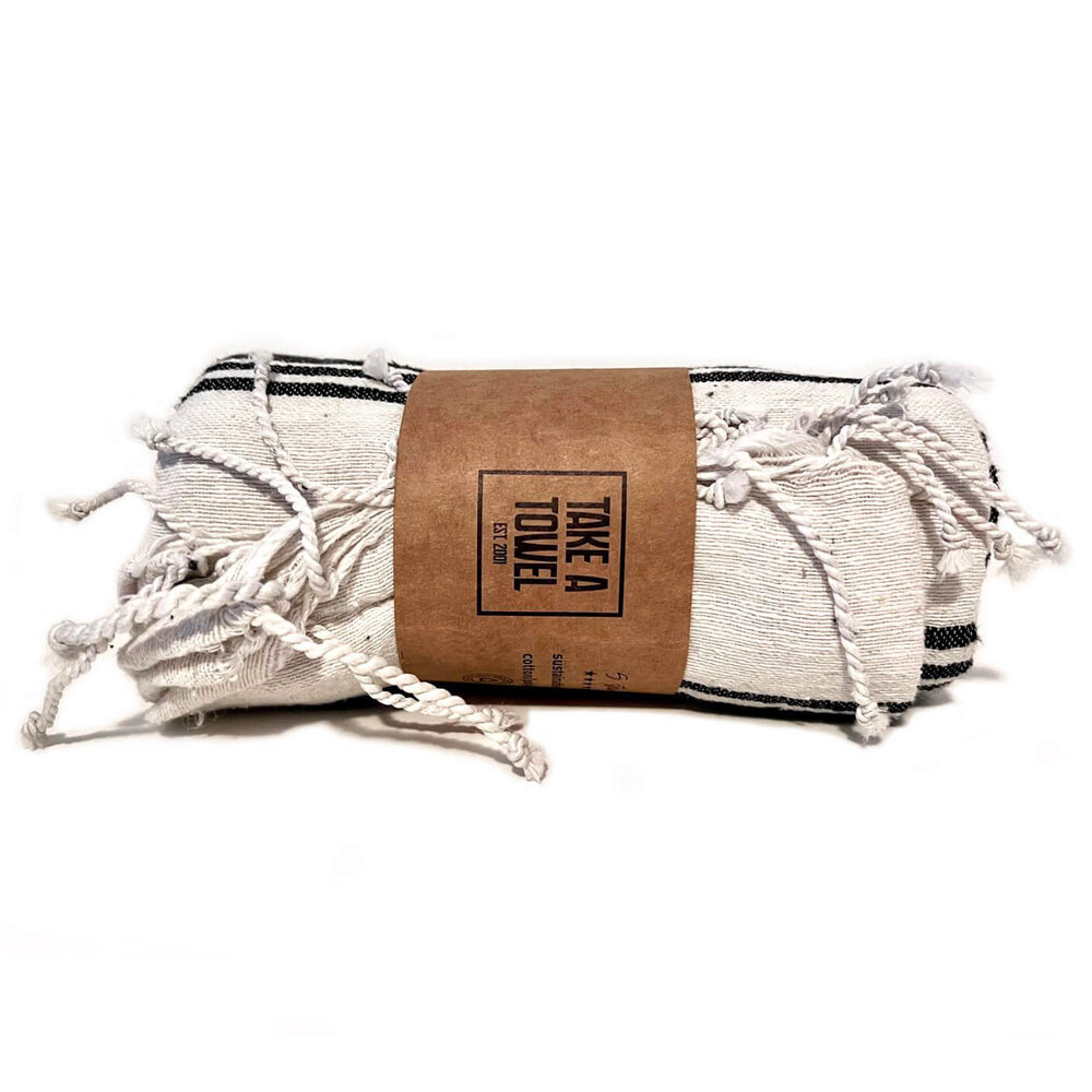 Serviette Hammam 2en1 90x190cm Turquoise | Coton Absorbant | Fouta Turque | Serviette De Plage