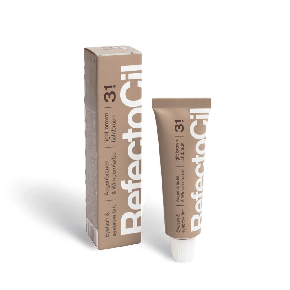 Refectocil Set de peinture pour sourcils / set de peinture pour cils Marron clair No.3.1 Refectocil Set de peinture pour sourcils / set de peinture pour cils Marron clair No.3.1