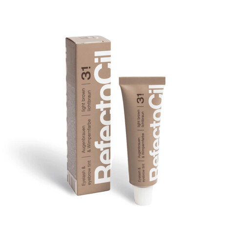 Refectocil Set de peinture pour sourcils / set de peinture pour cils Marron clair No.3.1 Refectocil Set de peinture pour sourcils / set de peinture pour cils Marron clair No.3.1