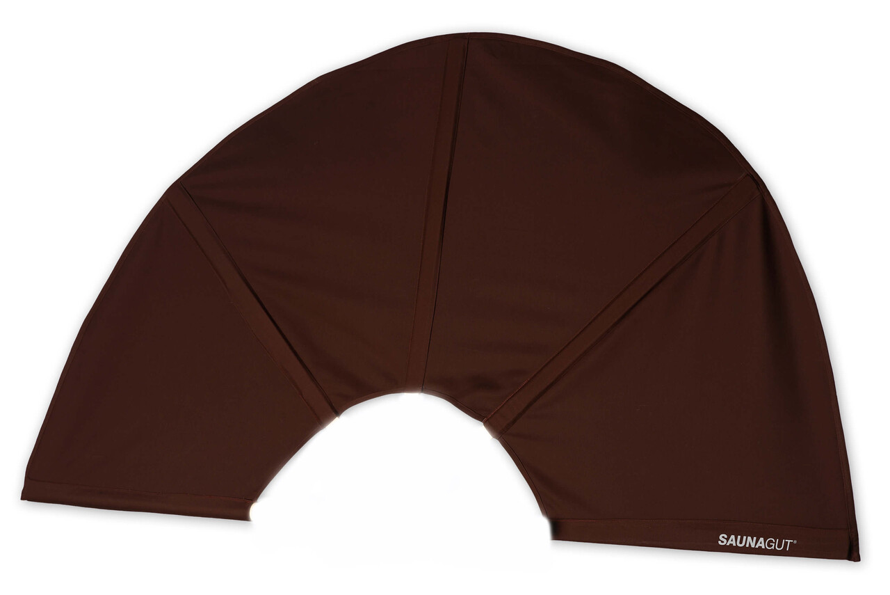 Saunagut Fächertuch schwarz 100 cm Fächer Saunagut Fächertuch schwarz 100 cm Fächer