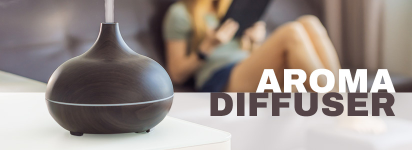 Aroma diffuser for essential oil