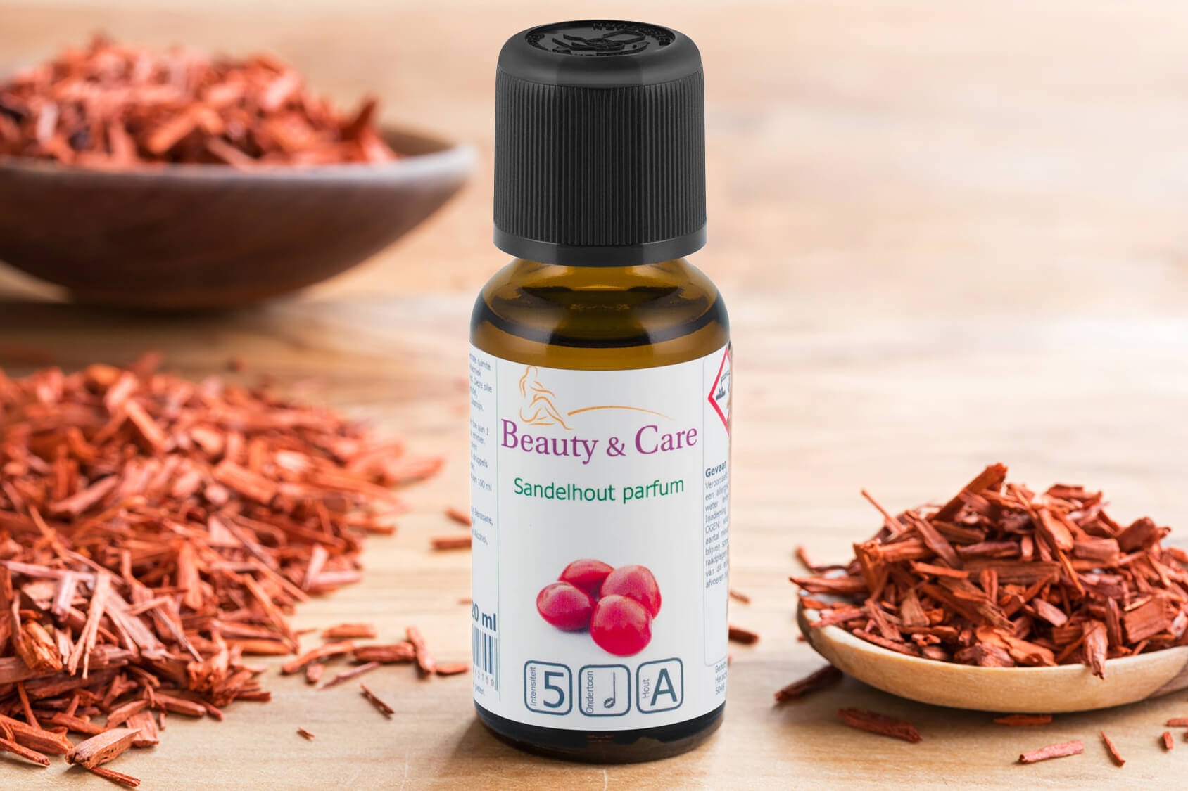 Sandelhout parfum olie sfeer