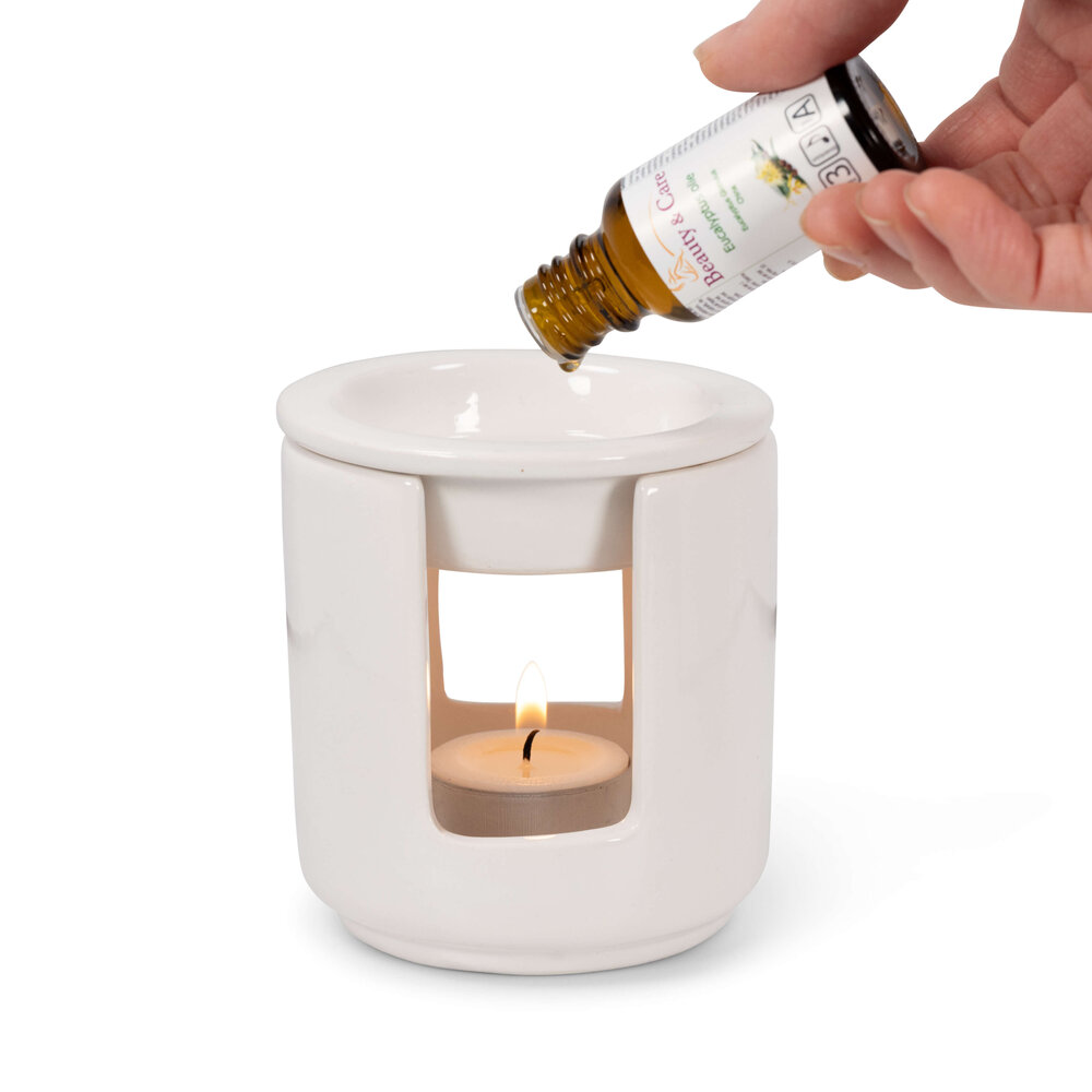 Beauty & Care Brûleur aromatique Droit blanc Beauty & Care Brûleur aromatique Droit blanc
