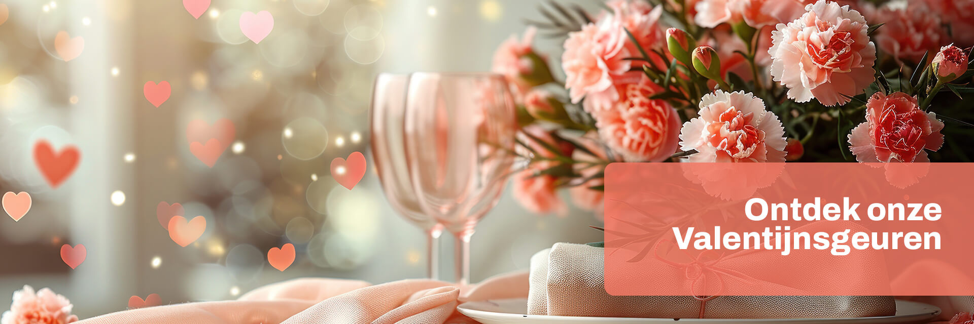 Ontdek onze geuren voor valentijnsdag