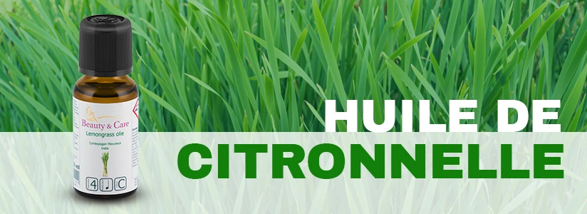 Huile de citronnelle