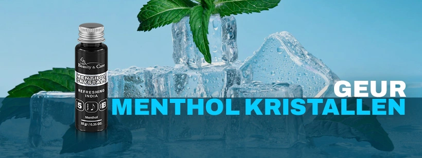 Menthol kristallen 10 gram flesje