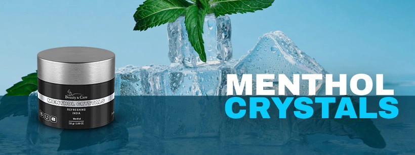 Menthol Crystals 110 gram jar