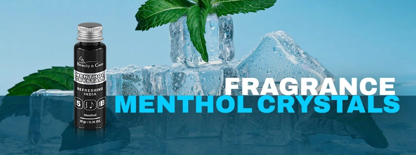 Menthol crystals 10 gram bottle