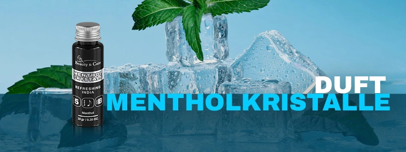 Mentholkristalle 10-Gramm-Flasche