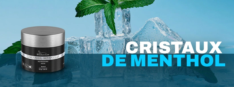 Cristaux de menthol pot de 110 grammes