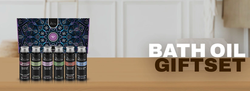 Bath oil gift package