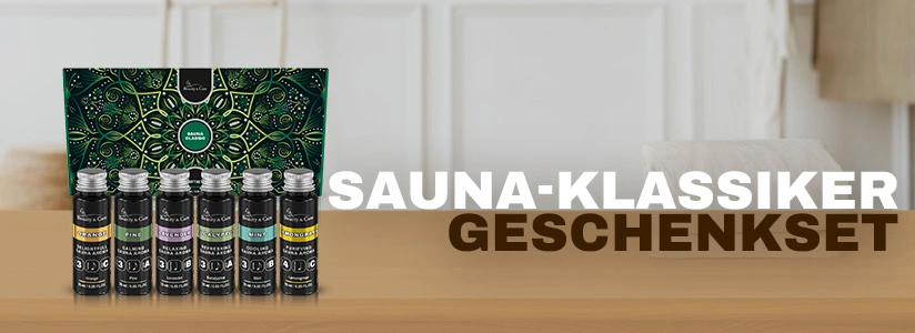 Klassisches Sauna-Geschenkpaket