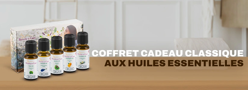 Coffret cadeau classique aux huiles essentielles