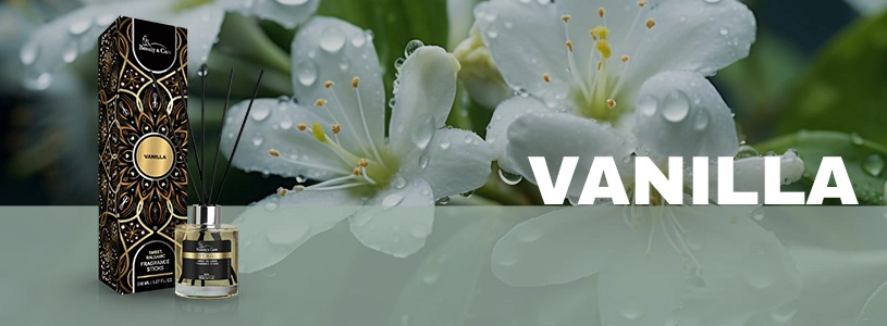 Vanilla fragrance sticks