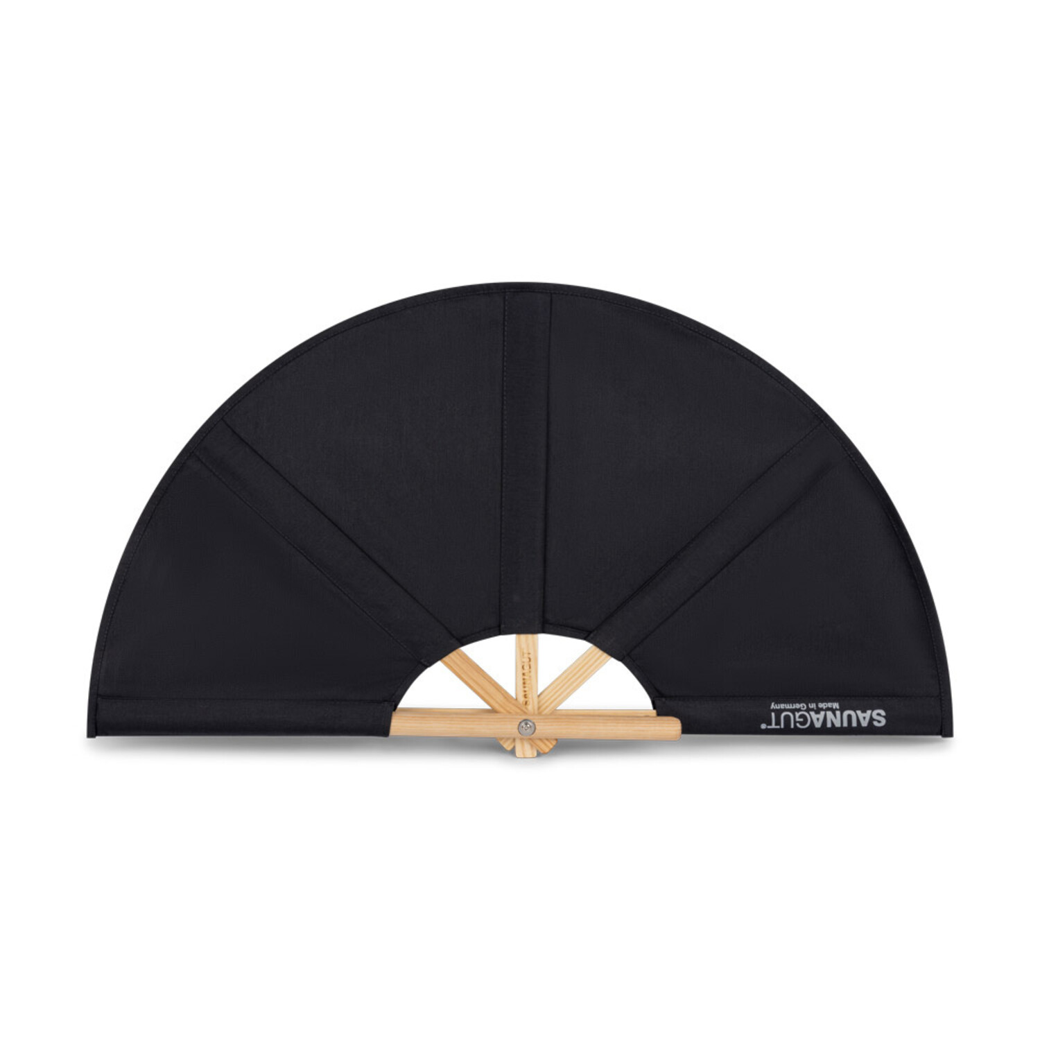 Saunagut Fcher Schwarz 74 cm