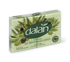 Dalan Dalan Groene Olijfoliezeep 4 x 125 gr Dalan Dalan Groene Olijfoliezeep 4 x 125 gr