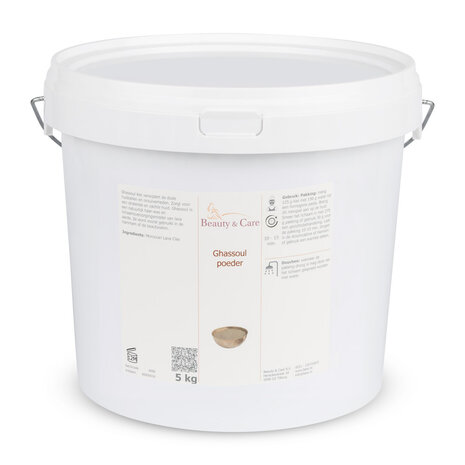 Beauty & Care Ghassoul en poudre d'argile 5 kg Beauty & Care Ghassoul en poudre d'argile 5 kg